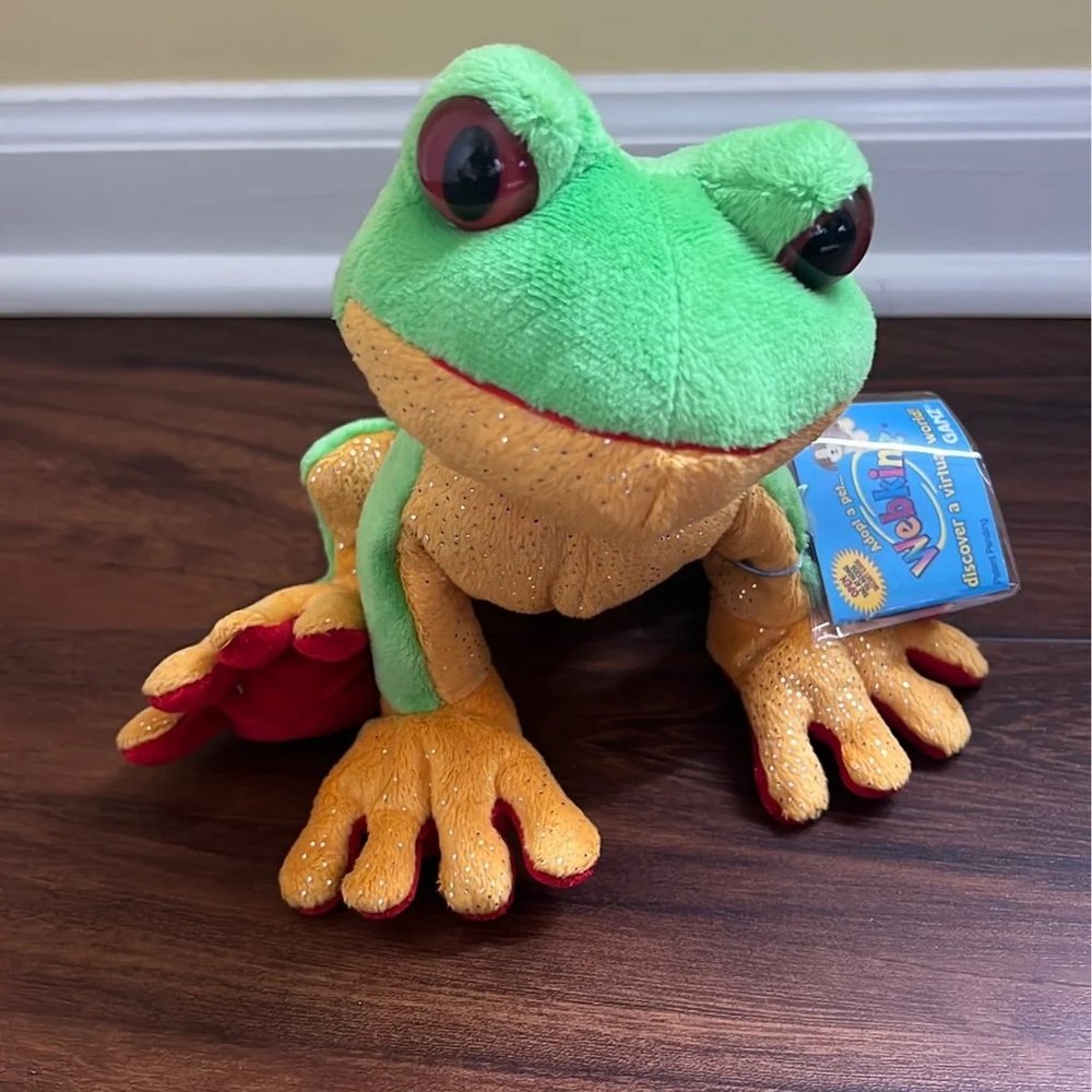 Tree Frog Webkinz NWT with Sealed Code
